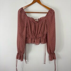 Elegant Mauve Women's Top